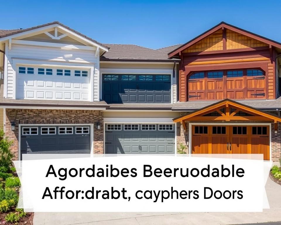 affordable garage door options