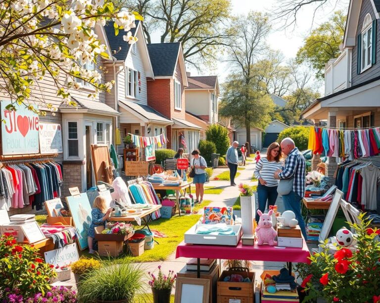 best month for a garage sale