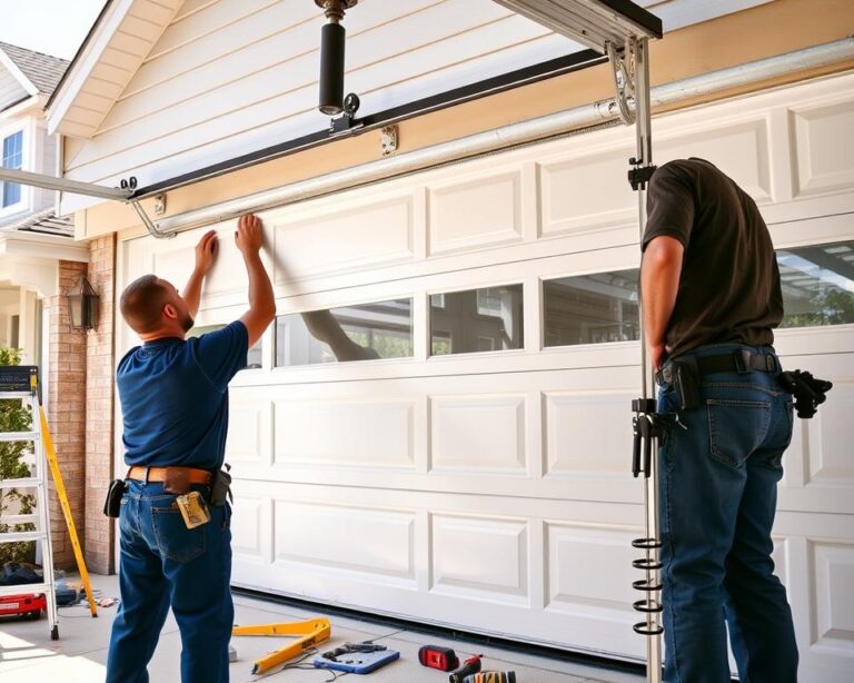 garage door installation time