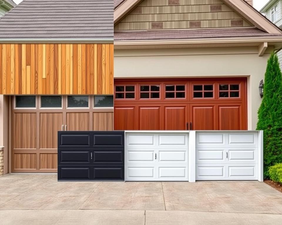 garage door material options