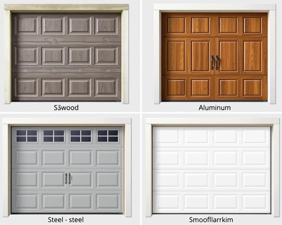 garage door materials