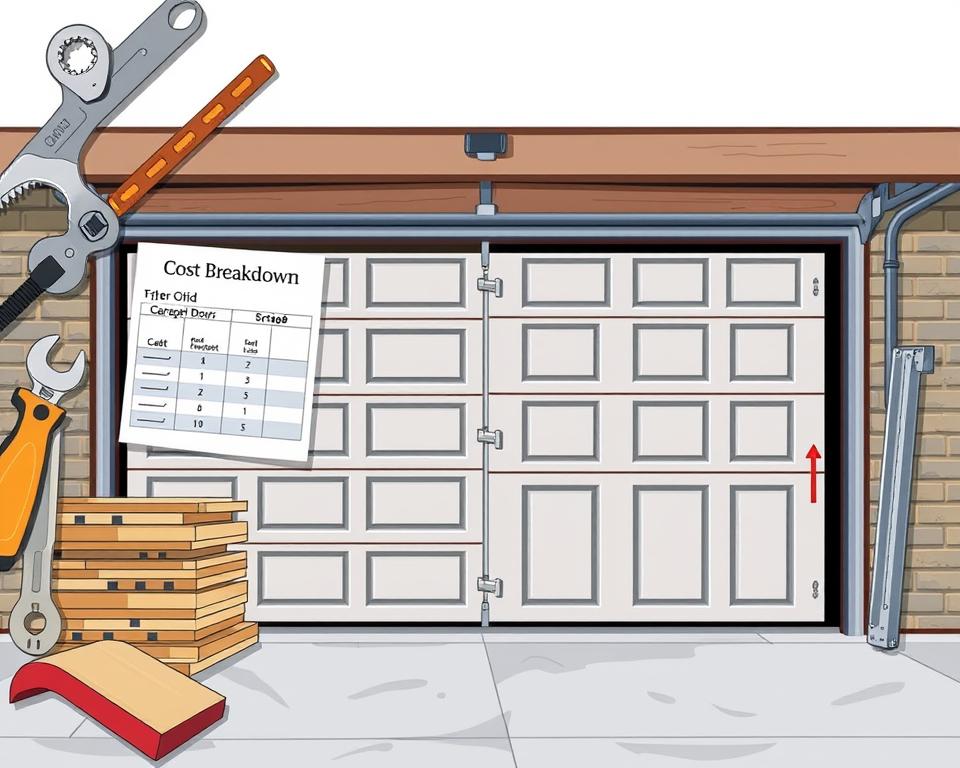 garage door replacement cost