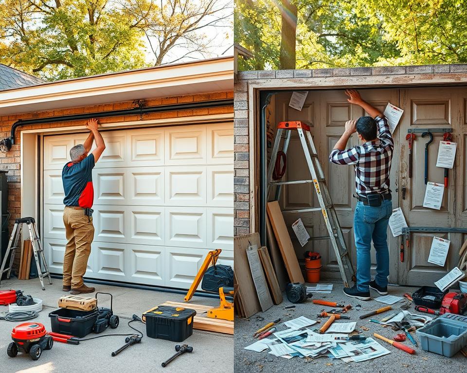 garage door replacement