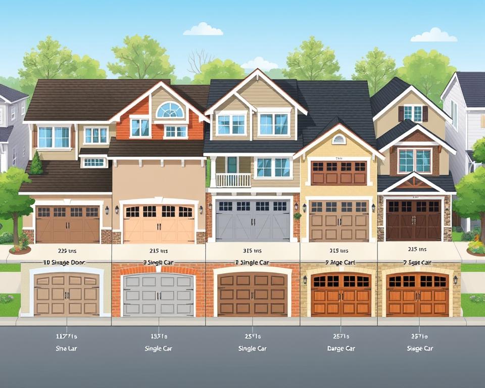 garage door sizes