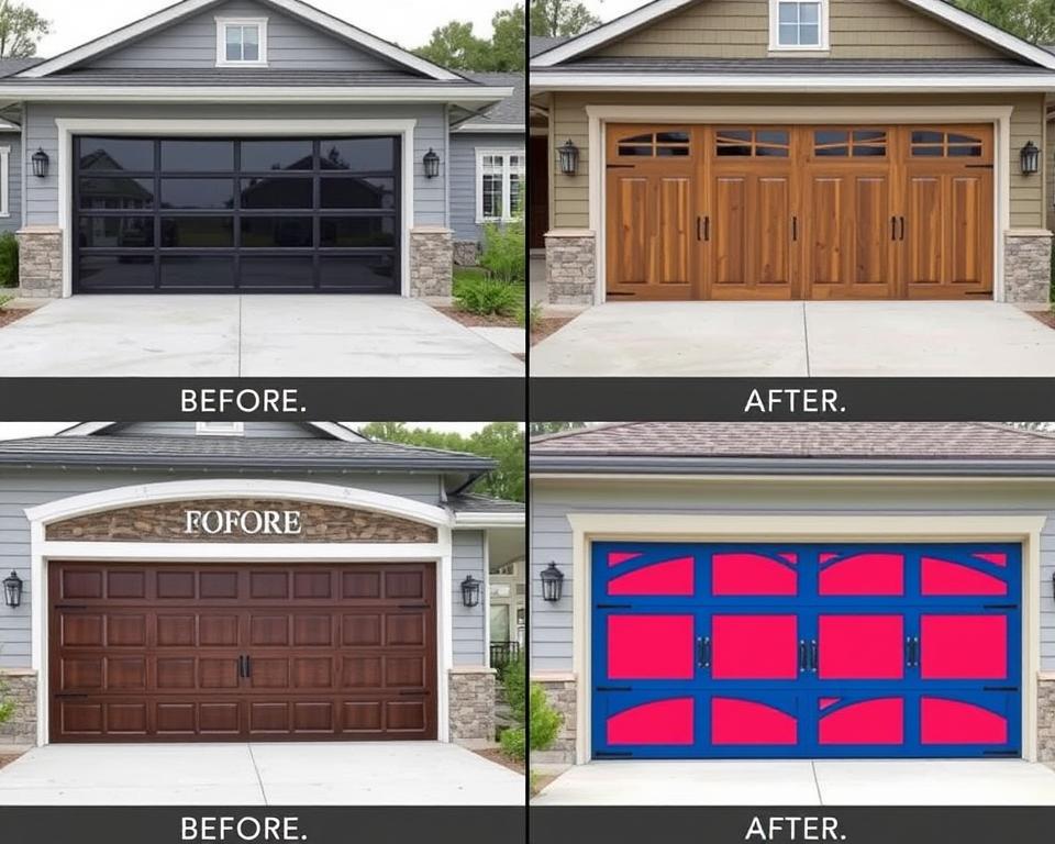garage door upgrade options
