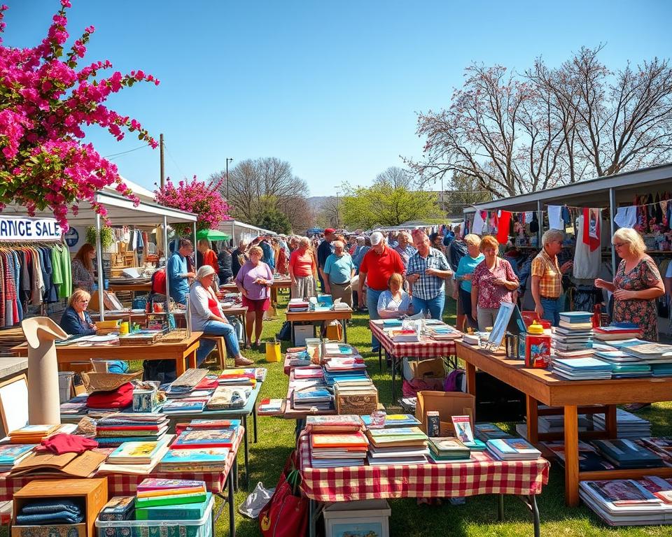 garage sale season