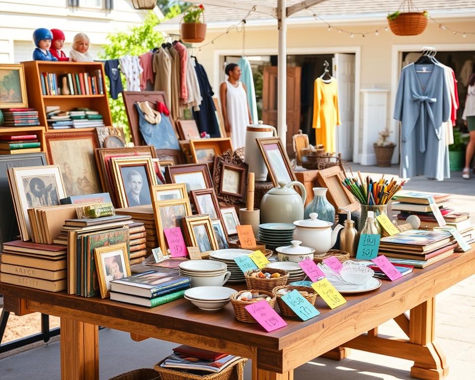 how to price garage sale items
