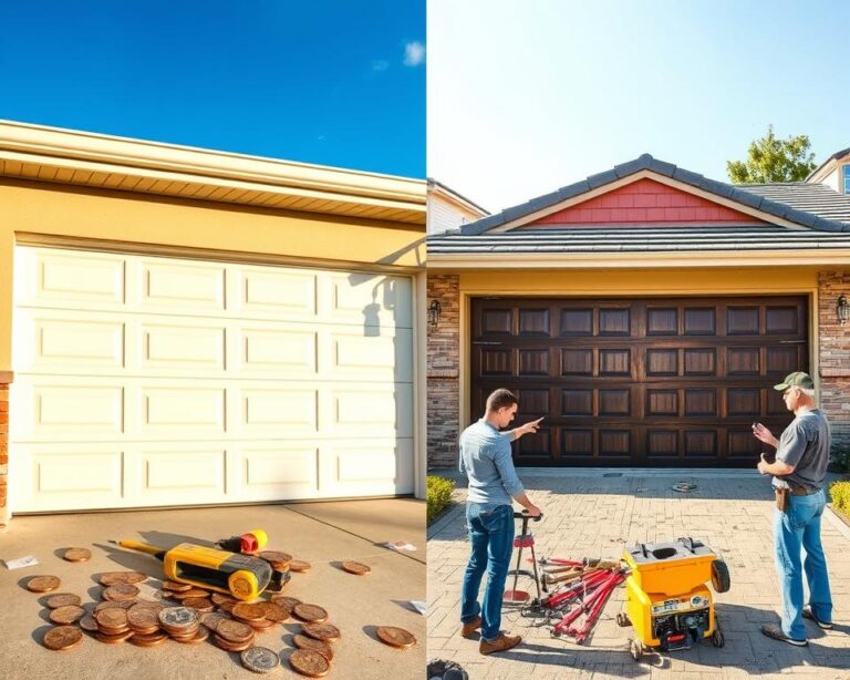 how to save money on garage doors