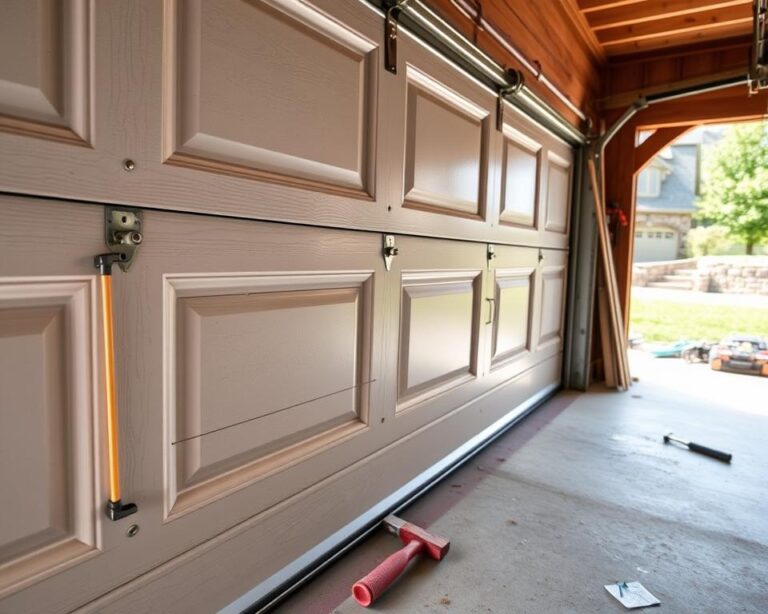replace garage door panel