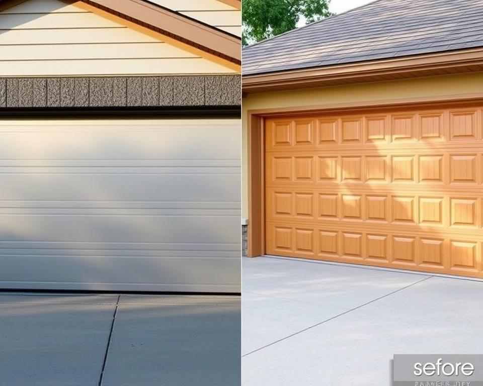 steel vs vinyl garage doors