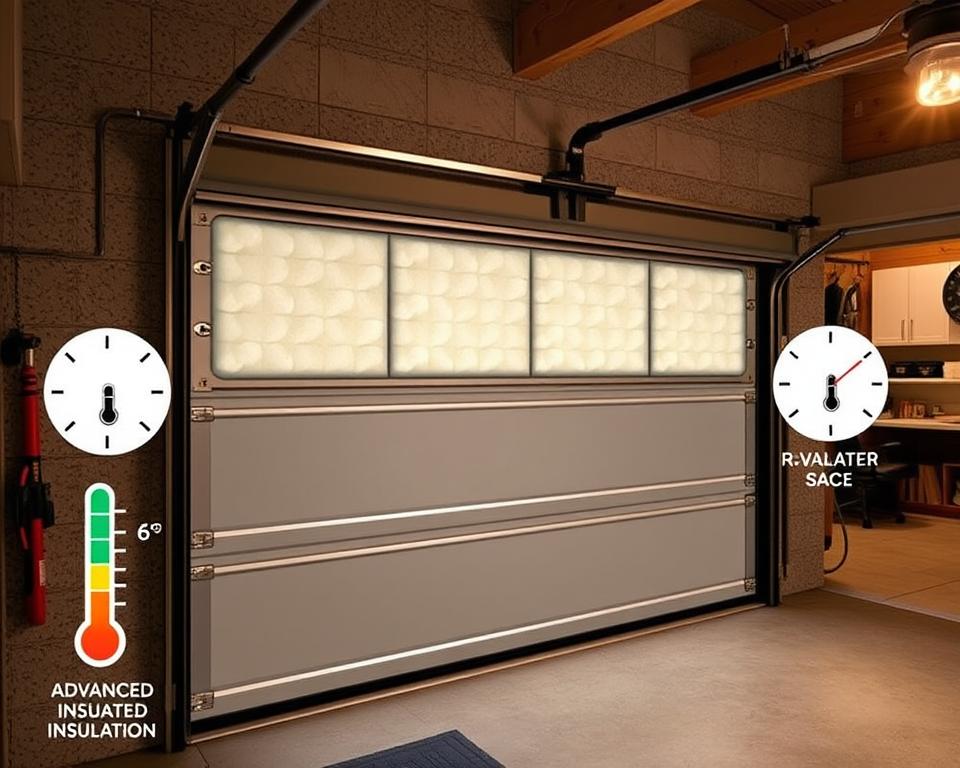 superior garage door insulation