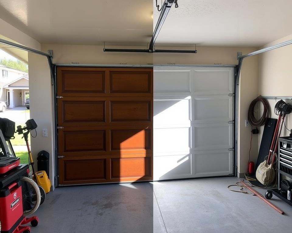 when to replace a garage door